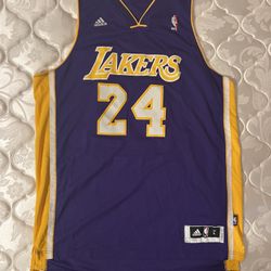 Kobe Bryant Authentic Adidas Lakers Jersey (Large)