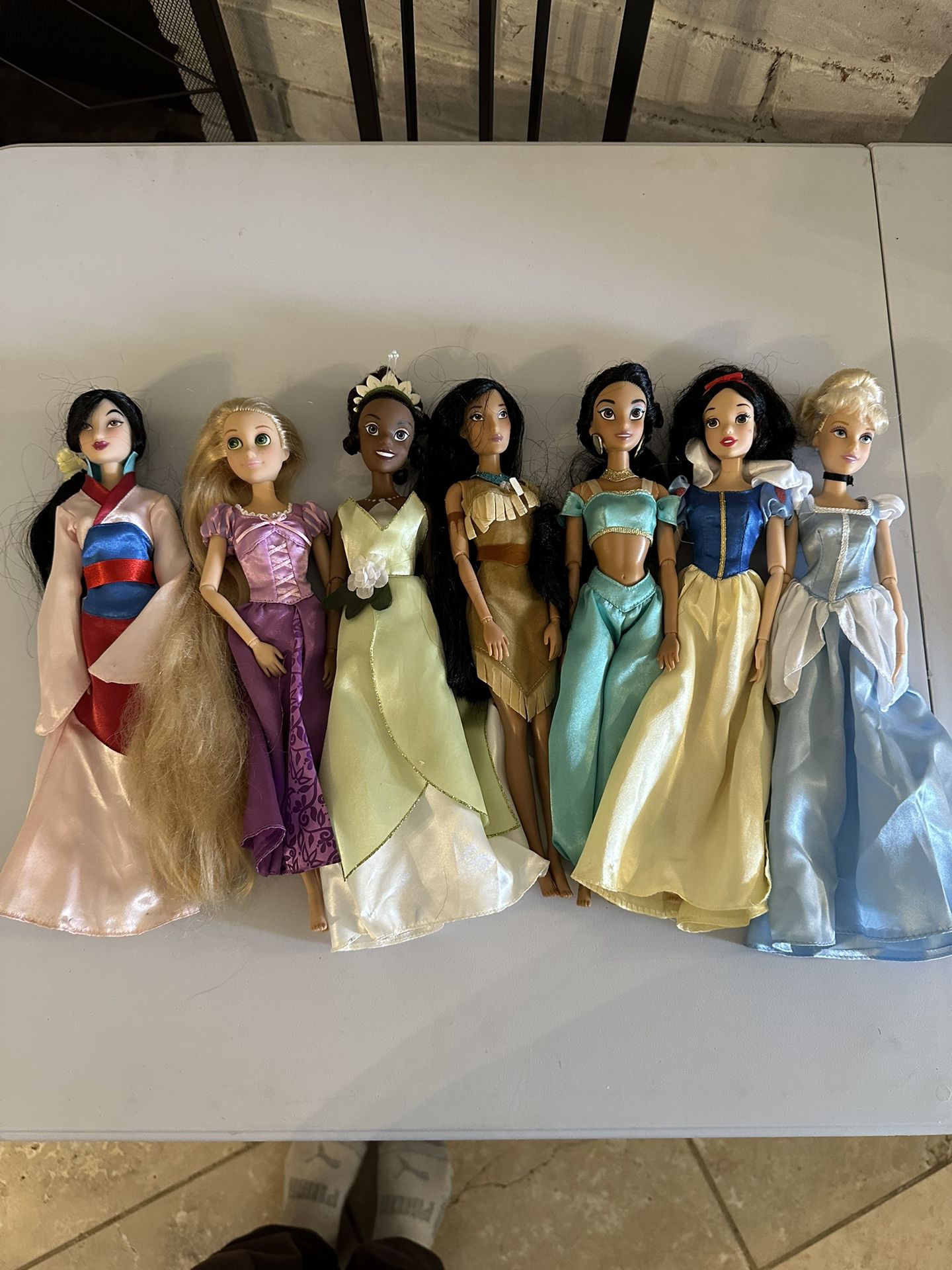 Disney Princess Barbie Dolls 