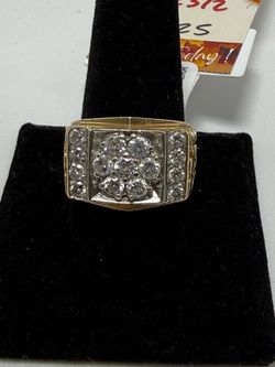 14k Nugget Gold Ring