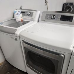 💯💯LG SET STEAM WASHER AND ELECTRIC DRYER WITH WARRANTY 💯 