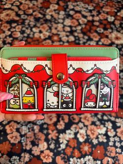 Sanrio Hello Kitty and Friends Christmas House Wallet - BoxLunch Exclusive