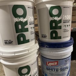 1 Cubeta. Pintura 🖼️ White Y 1 Silicone