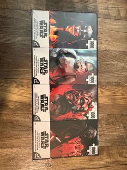 4 pack of star was puzzles