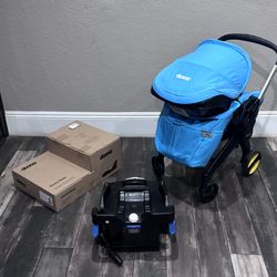 DOONA+ Limited Edition Sky Blue Car Seat Stroller!!!