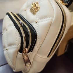 Crown Keychain Mini Backpack 
