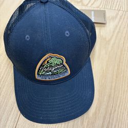 NEW with Tag Patagonia baseball Cap Hat 6 panel Mesh Navy Blue
