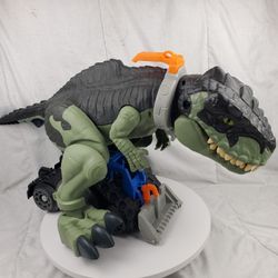 Imaginext Jurassic World Dominion Mega Stomp & Rumble Giga Dino Toy Lights Sound