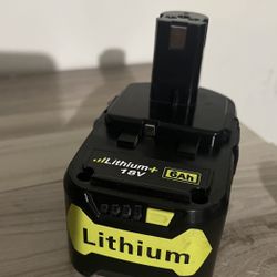 Ryobi 6 AH Battery