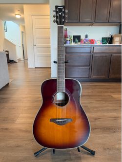 Yamaha FG-TA TransAcoustic Acoustic Guitar - Built-in Reverb/Chorus