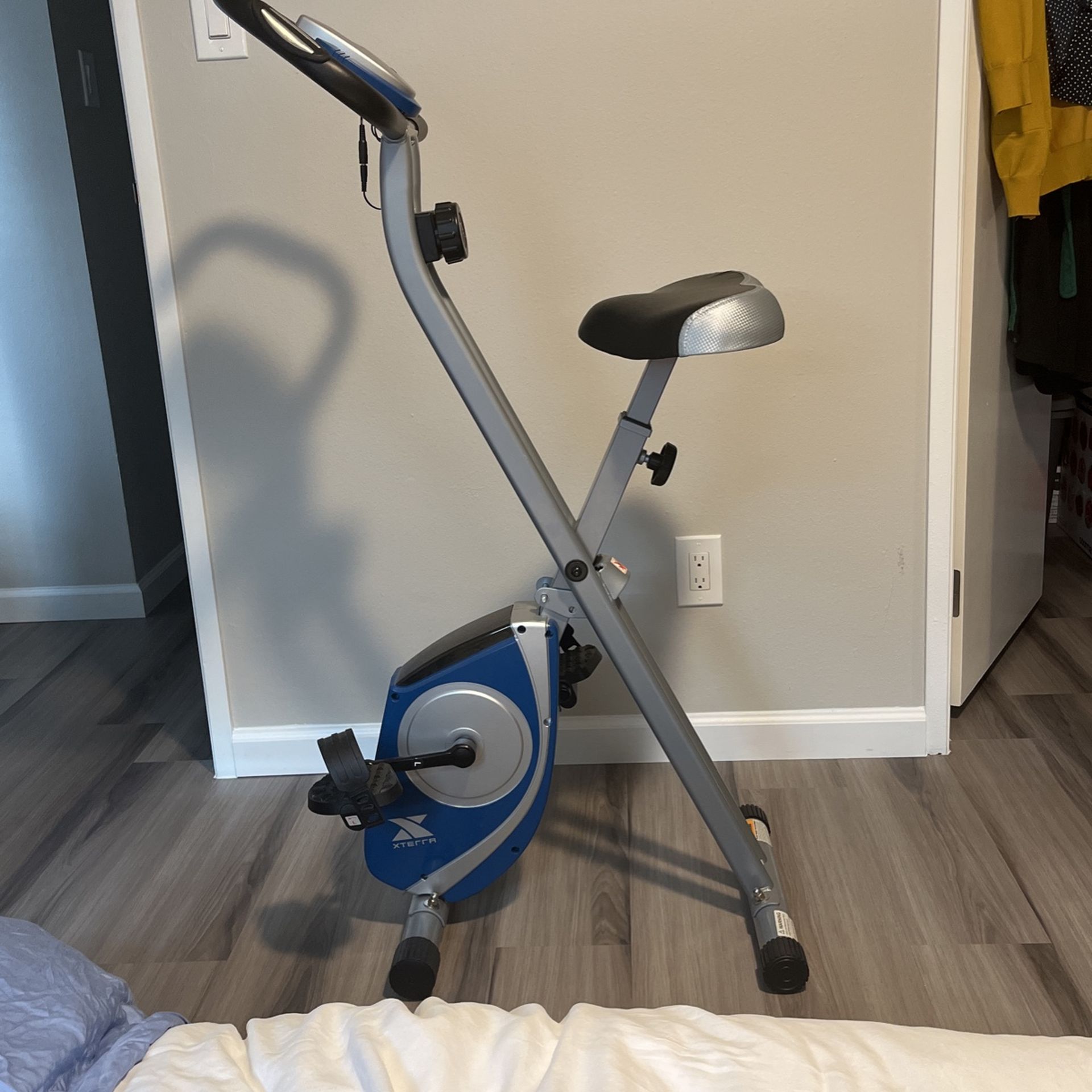 Used folding exercise bike sale