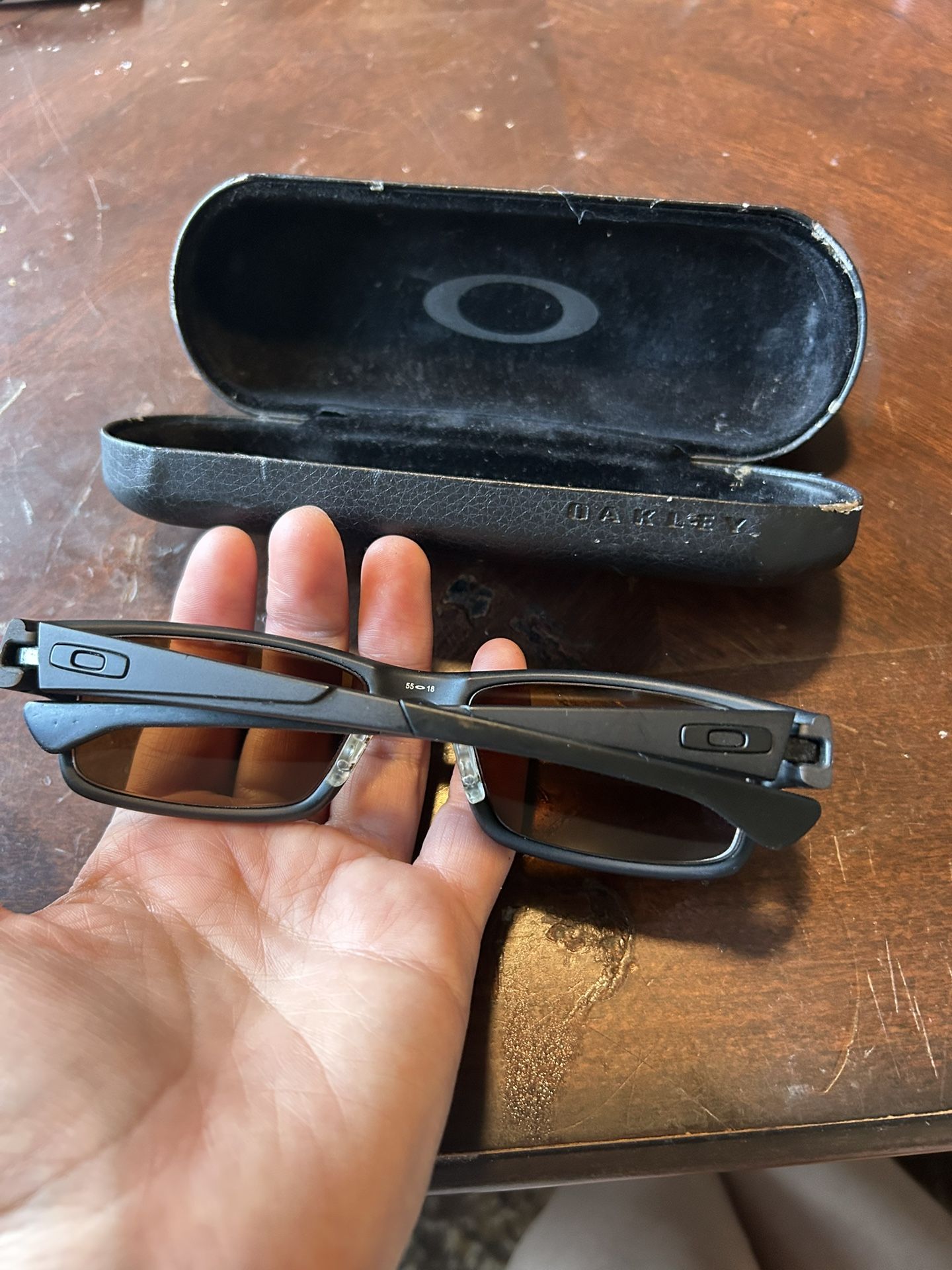 Oakley Airdrop Satin Black Prescription Sunglasses