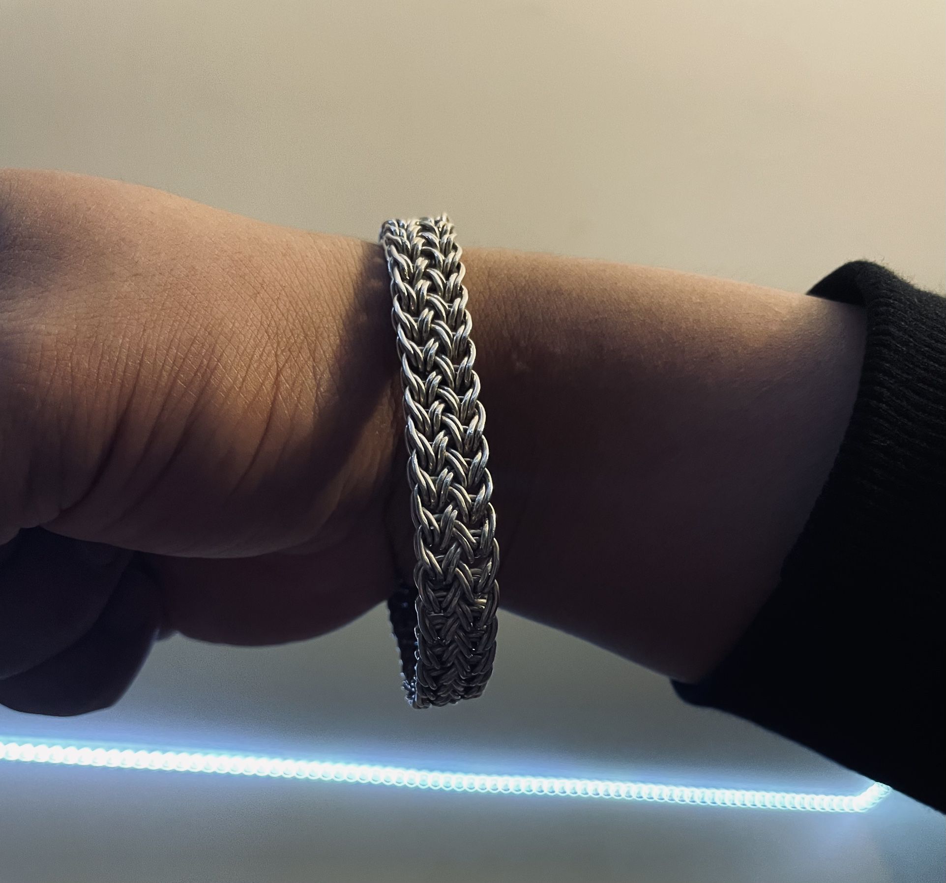 (Pure Silver) Chain Bracelet 
