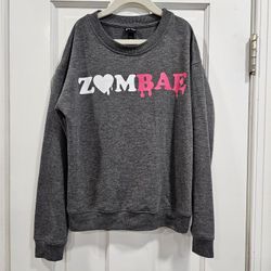 ZomBae Zombie Sweatshirt Art Class  Size 7/8