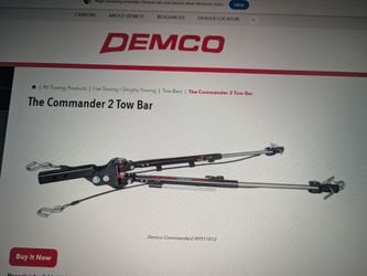 Demco's Commander II tow bar