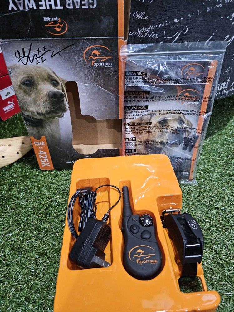 SportDOG Brand FieldTrainer 425X remote trainer, rechargeable dog training collar with impact, vibration and tone, 500 yard range, SD 425X