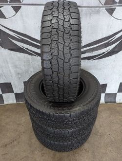 LT 245/75r17 "Near Brand New" Mazama Open Range All Terrain SQM-3 Load "E" Tires