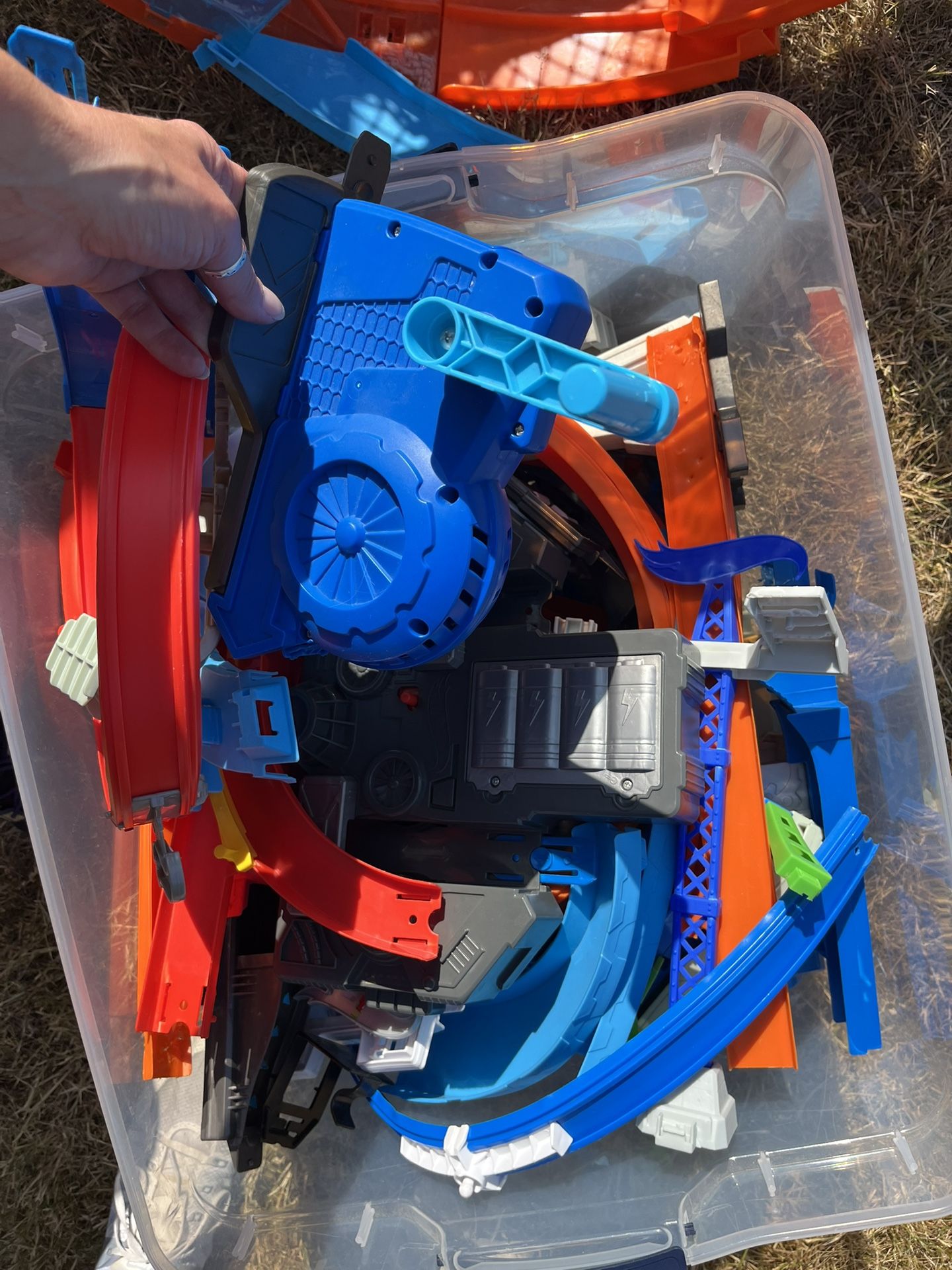 TONS of HotWheels Tracks, Motors, Etc