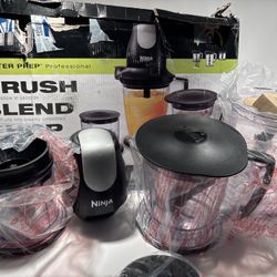 New Ninja Master Prep Professional Blender and Food Processor