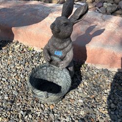 Bunnies With Baskets For Easter