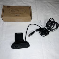 Logitech C505e HD Wired Business Webcam with 720p with long-range mic open box/box included