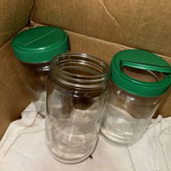 Glass Jars with Lids (Mason Jars with Lids) 