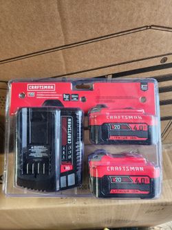 Craftmen 4amp battery & Charger