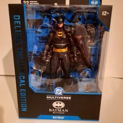 Mcfarlane DC Multiverse Theatrical Max Shrek, Catwoman, Penguin, and Batman