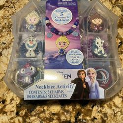 Frozen Necklace Activity Set - Brand New 