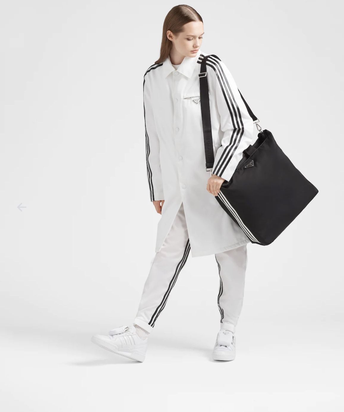Adidas for Prada Re-Nylon shopping bag