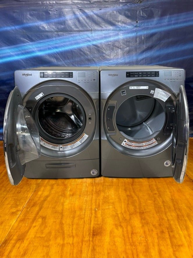 .Whirlpool Washer And Electric Dryer Free Delivery And Install 6 Month Warranty
