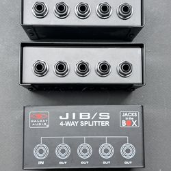 Galaxy Audio — JIB/S — Four Way TRS Splitter