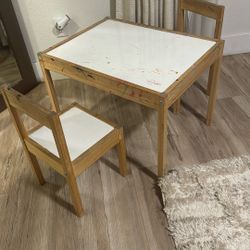 Toddler Chairs And Table Set