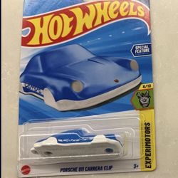 Porsche Carrera Keychain Clip Hot Wheels 