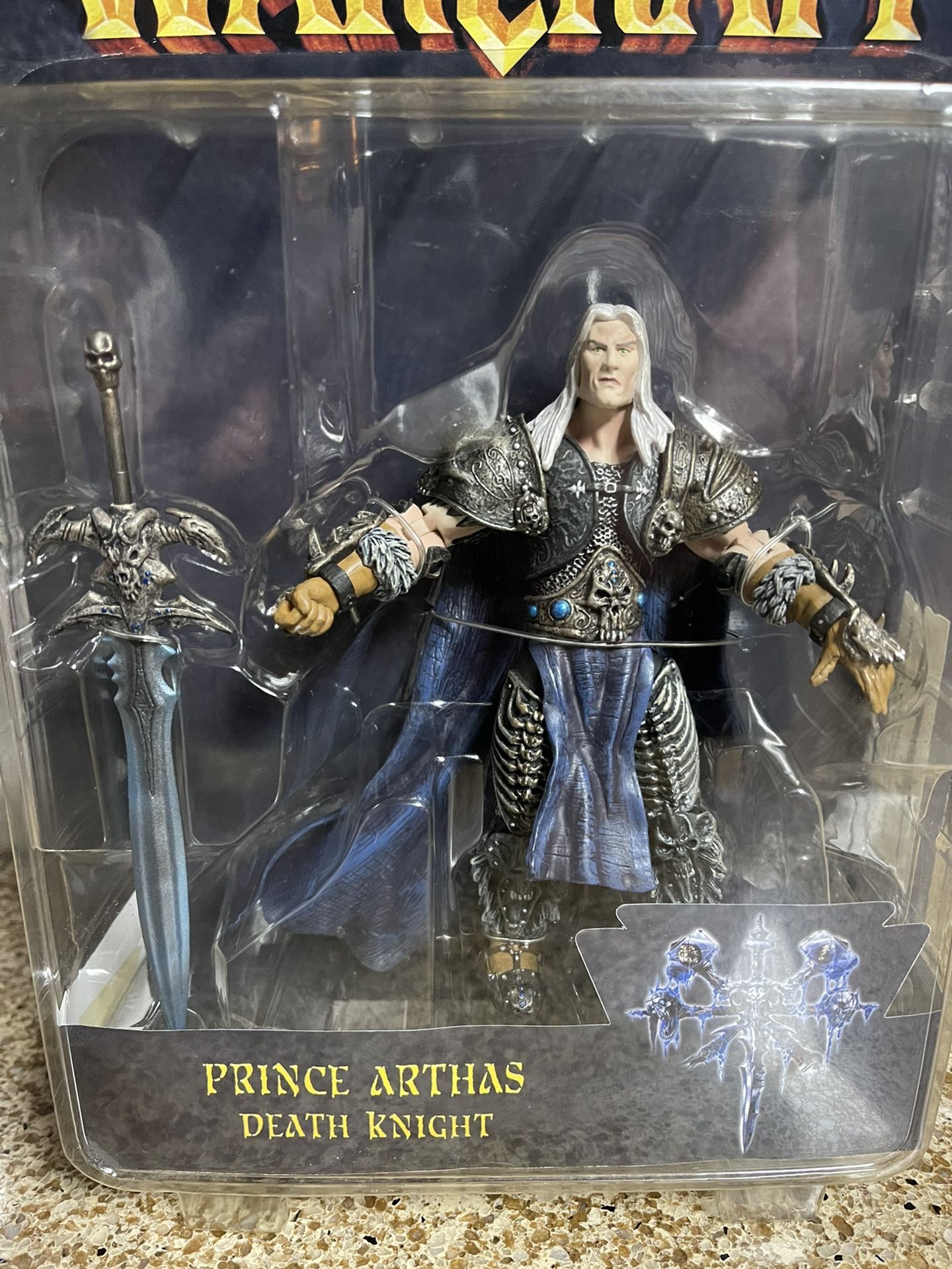 Warcraft Series 1 Prince Arthas Death Knight 2003 Blizzard Toys
