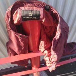 Red Leather Jacket 