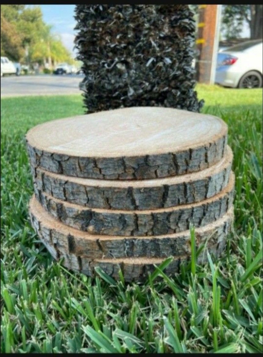 Natural Wood Slices (Centerpieces)