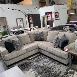 NEW SECTIONAL SOFA STONE COLOR || SKU#ASH56103RAFTC