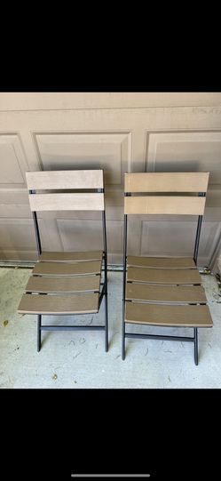 Folding Chair, Set Of 2