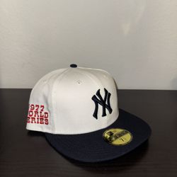New Era New York Yankees Fitted Hat 7 1/2 