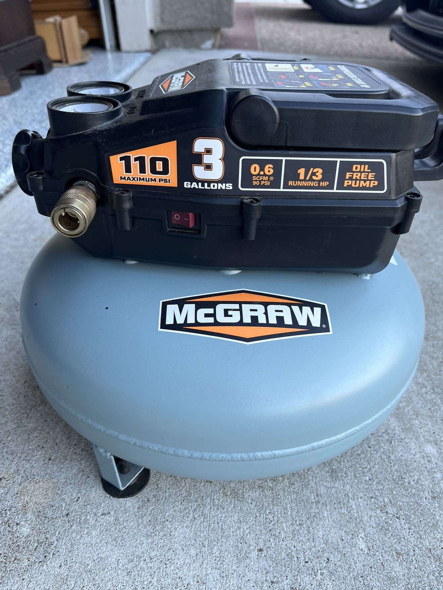 McGraw Air Compressor 
