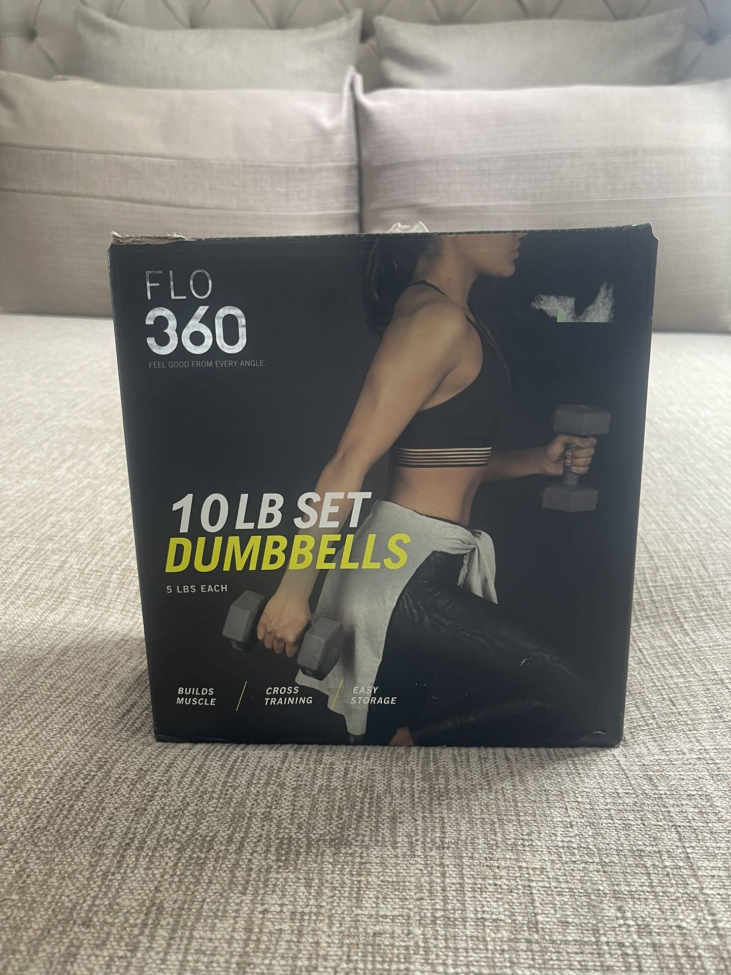FLO 360 10 LB Dumbbells