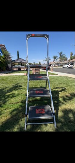 Little Giant safety 3 step ladder