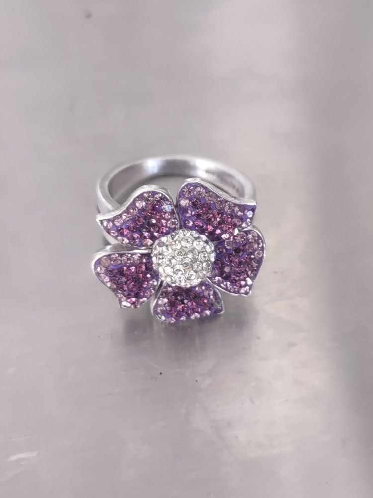 Women Silver Ring 9.25