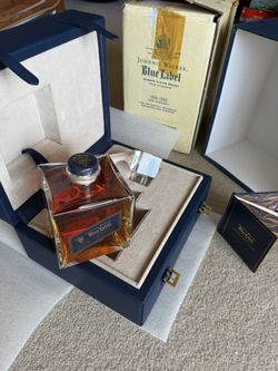 Johnnie Walker Blue Label 200Th Anniversary Baccarat Crystal
