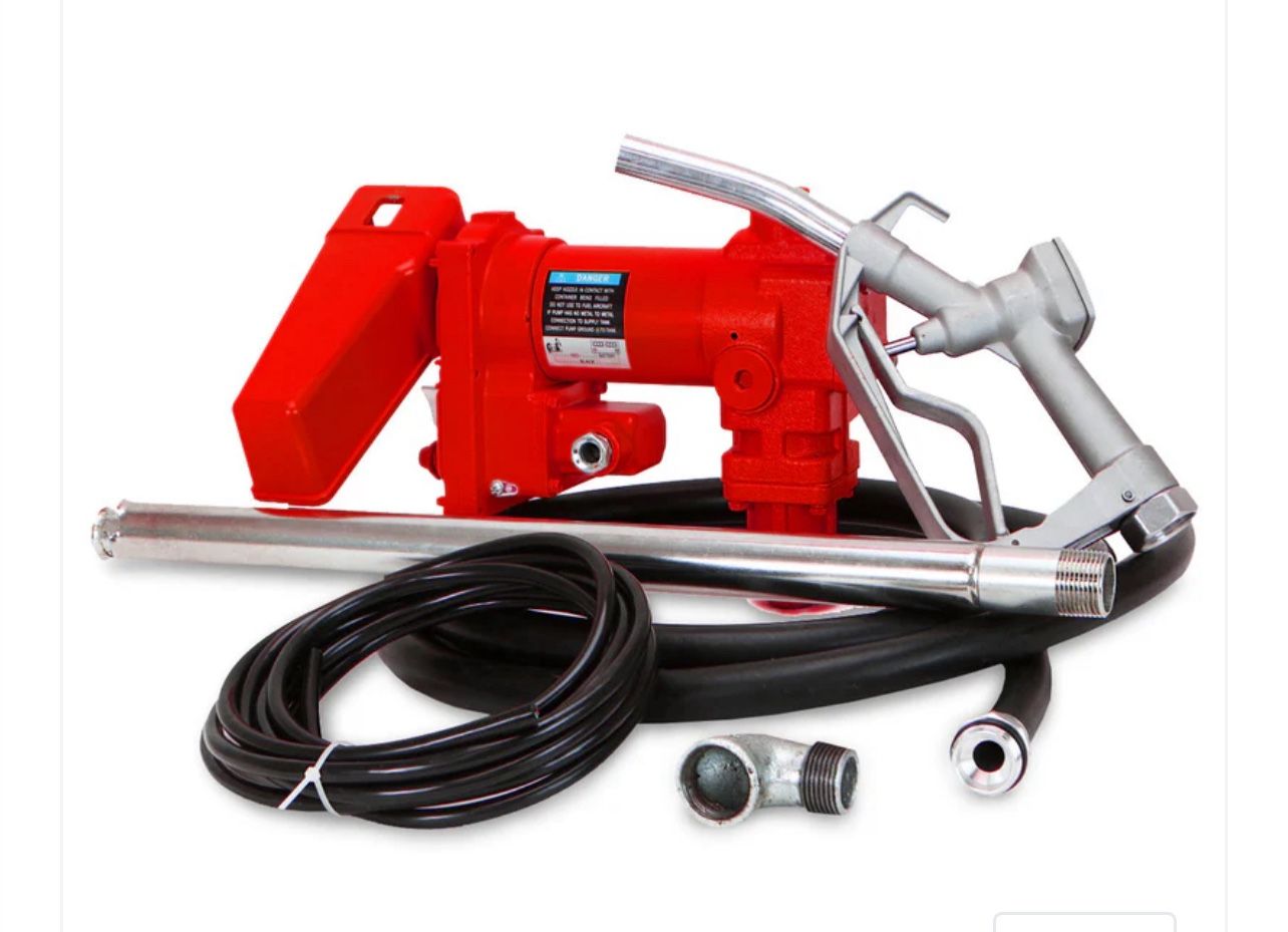 12V Electric Pump Fuel Transfer 12 Volt Diesel Oil Gasoline