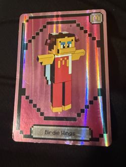 McDonald’s Minecraft Card With Skin Code