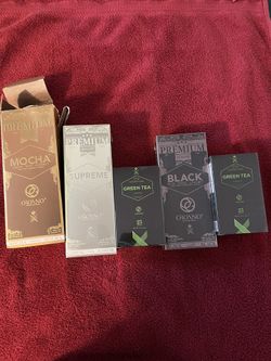 Coffee. Coffee and Green Tea
