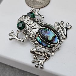 Genuine Abalone Shell Frog 🐸 