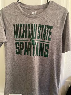 Michigan State Spartans Gray T-Shirt women's Large