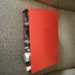 Focusrite Scarlet 2i2 Audio Interface 